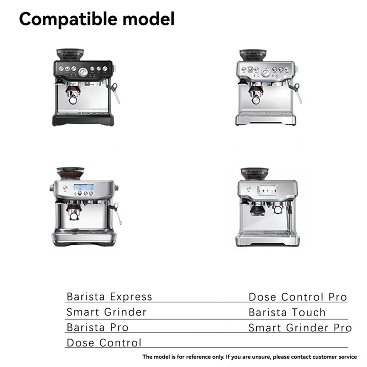 Breville Espresso Bes870 - (A25M) ถุงยางซิลิโคนสำหรับใส่กาแฟแบบช็อปเดียว สำหรับเครื่องชงกาแฟ Breville Barista BES870