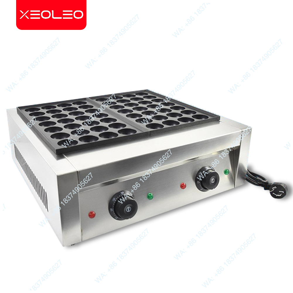 Takoyaki Grill Plate - เครื่องทำทาโกะยากิเชิงพาณิชย์ 1 เครื่อง 2000 วัตต์ กระทะย่างปลาหมึกไฟฟ้า