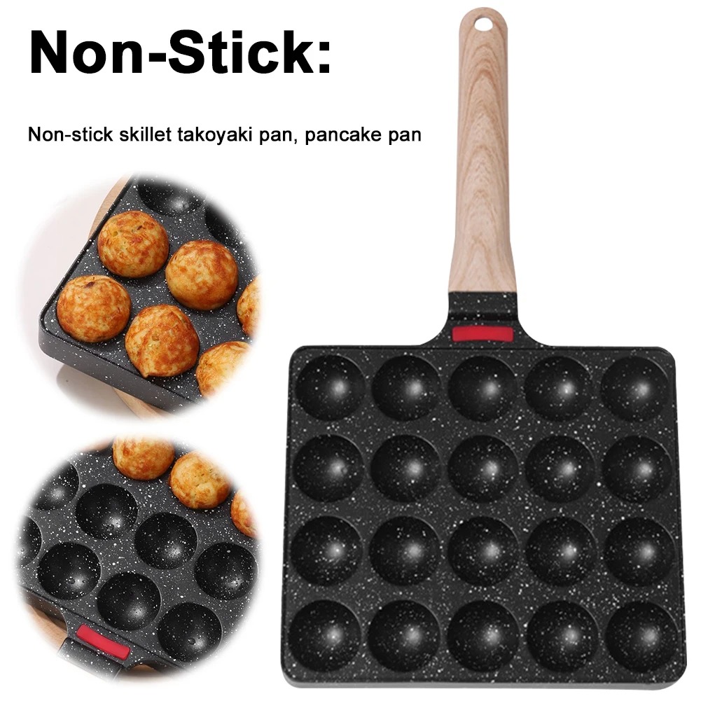 กระทะทำทาโกะยากิ 20 ช่อง กระทะ - Takoyaki Grill Plate บทวิจารณ์และราคา