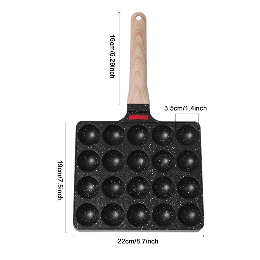 กระทะทำทาโกะยากิ 20 ช่อง กระทะ - Takoyaki Grill Plate บทวิจารณ์และราคา