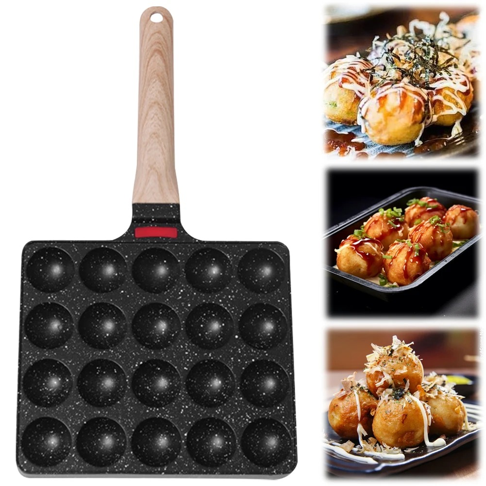 กระทะทำทาโกะยากิ 20 ช่อง กระทะ - Takoyaki Grill Plate บทวิจารณ์และราคา