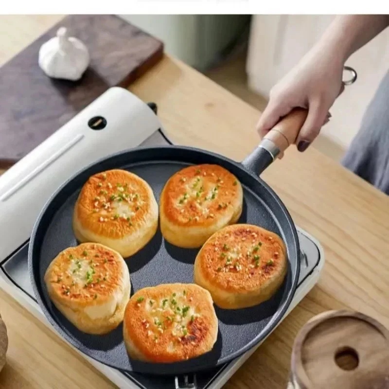 กระทะเหล็กหล่อขนาด 20/23/26 ซม - Egg Waffle Pan บทวิจารณ์และราคา