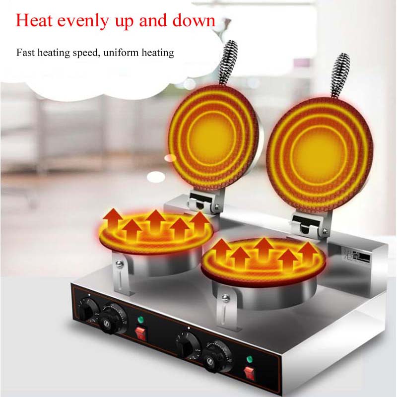 เครื่องทำโรลไข่กรอบรุ่นใหม่ เค - Waffle Cone Maker บทวิจารณ์และราคา