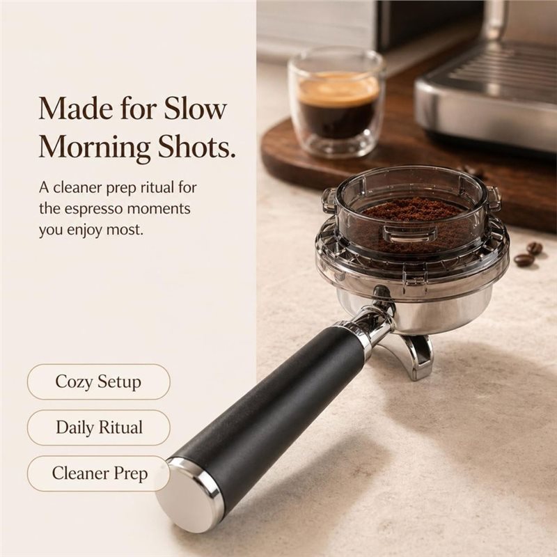 B51Cใหม่! กรวยจ่ายกาแฟ Twist-L - Breville Espresso Barista Express บทวิจารณ์และราคา